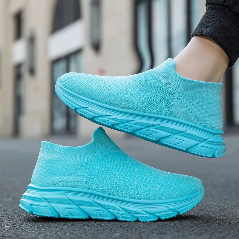 Damen Hochleistungs-Sneaker mit flexiblem Strick-Obermaterial und dämpfender Sohle Heidi Mode - Image 3