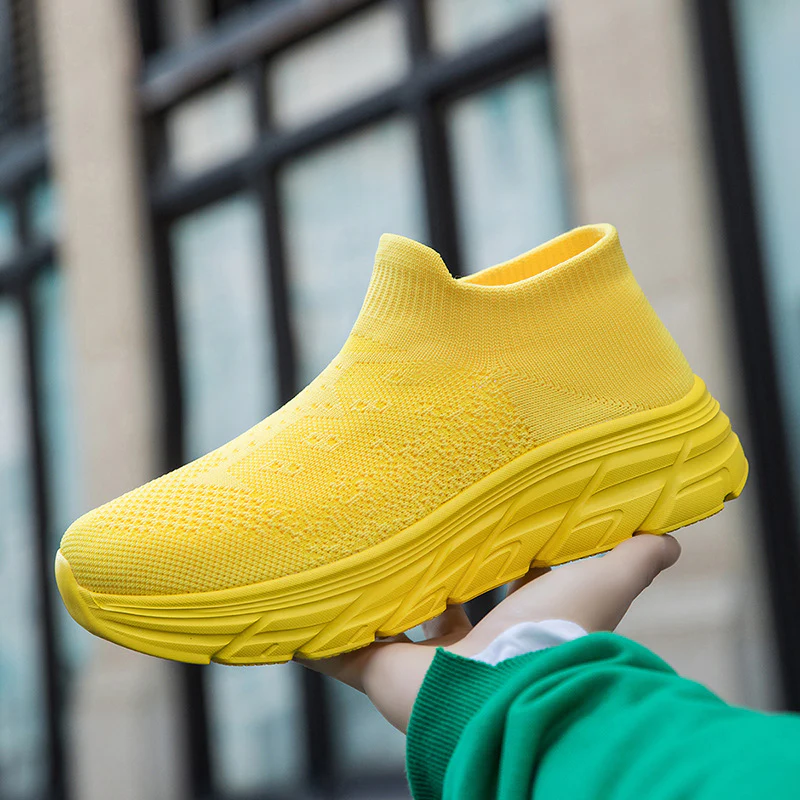 Damen Hochleistungs-Sneaker mit flexiblem Strick-Obermaterial und dämpfender Sohle Heidi Mode - Image 7