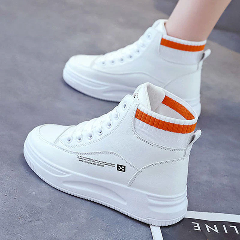 Damen Hochtop Sneakers mit innovativer Dämpfungstechnologie und modischen Akzenten Heidi Mode - Image 3