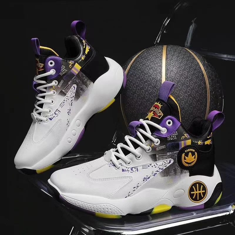Damen Hochwertige Basketball-Sneaker mit atmungsaktivem Obermaterial und dämpfendem Fußbett Heidi Mode - Image 4