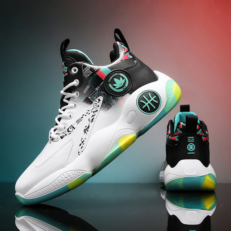 Damen Hochwertige Basketball-Sneaker mit innovativem Dämpfungssystem Heidi Mode