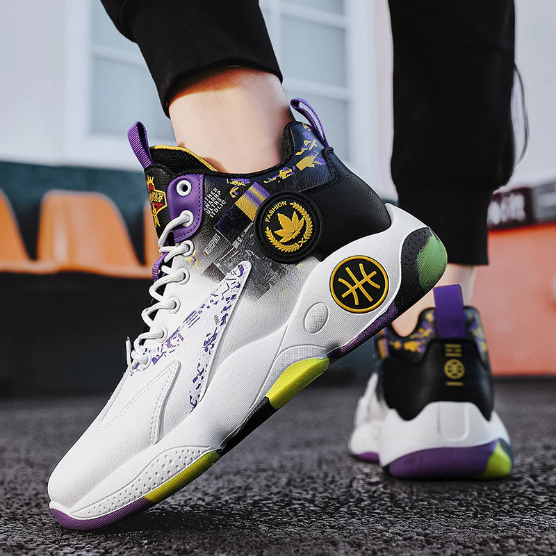 Damen Hochwertige Basketball-Sneaker mit innovativem Dämpfungssystem Heidi Mode - Image 4