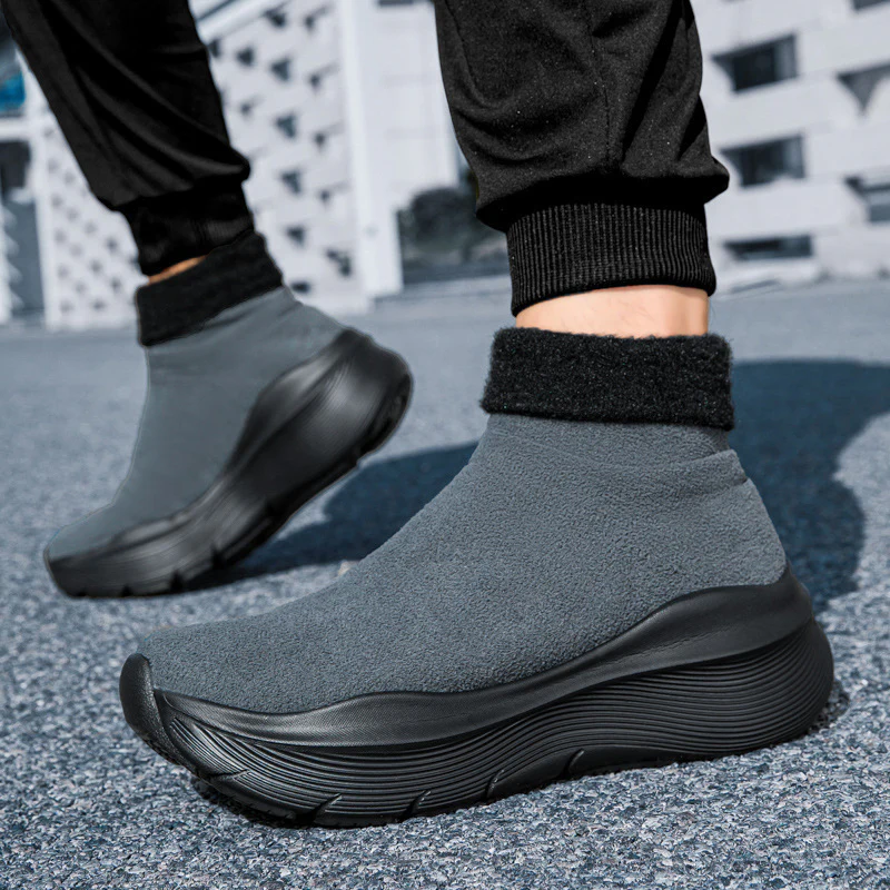 Damen Hochwertige bequeme Sneaker mit rutschfester Sohle und elastischem Obermaterial Heidi Mode - Image 3