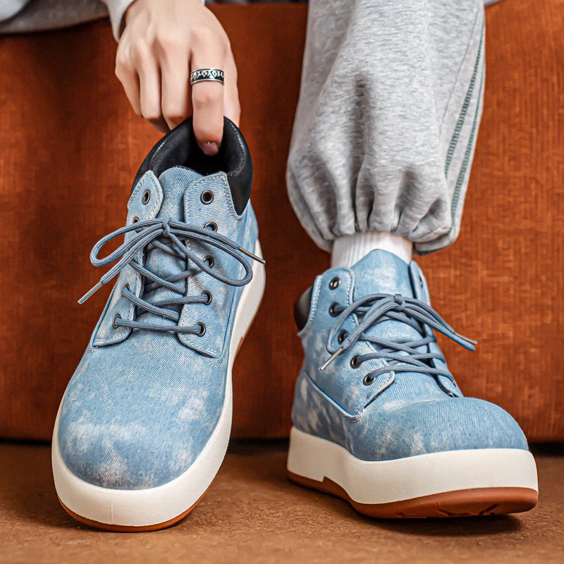 Damen Hochwertige Denim-Boots mit rutschfester Sohle und atmungsaktivem Innenfutter Heidi Mode - Image 3