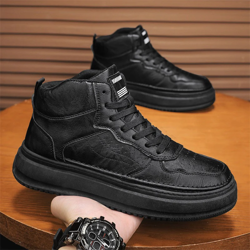 Damen Hochwertige High-Top Sneakers mit atmungsaktivem Obermaterial und verstärkter Dämpfung Heidi Mode - Image 3