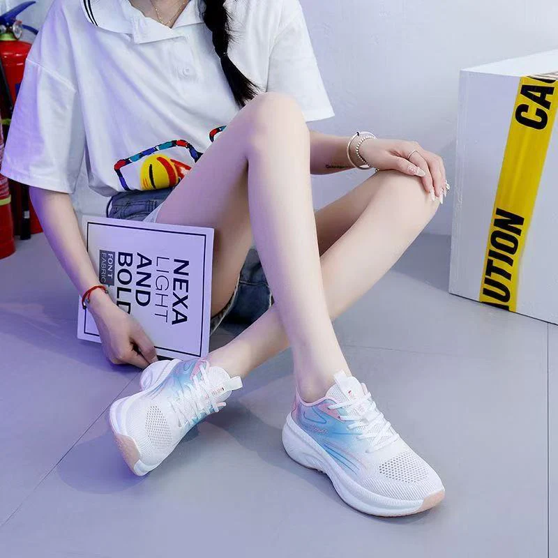 Damen Hochwertige Lauf- und Freizeitsneaker mit atmungsaktivem Obermaterial und gepolsterter Sohle Heidi Mode - Image 4