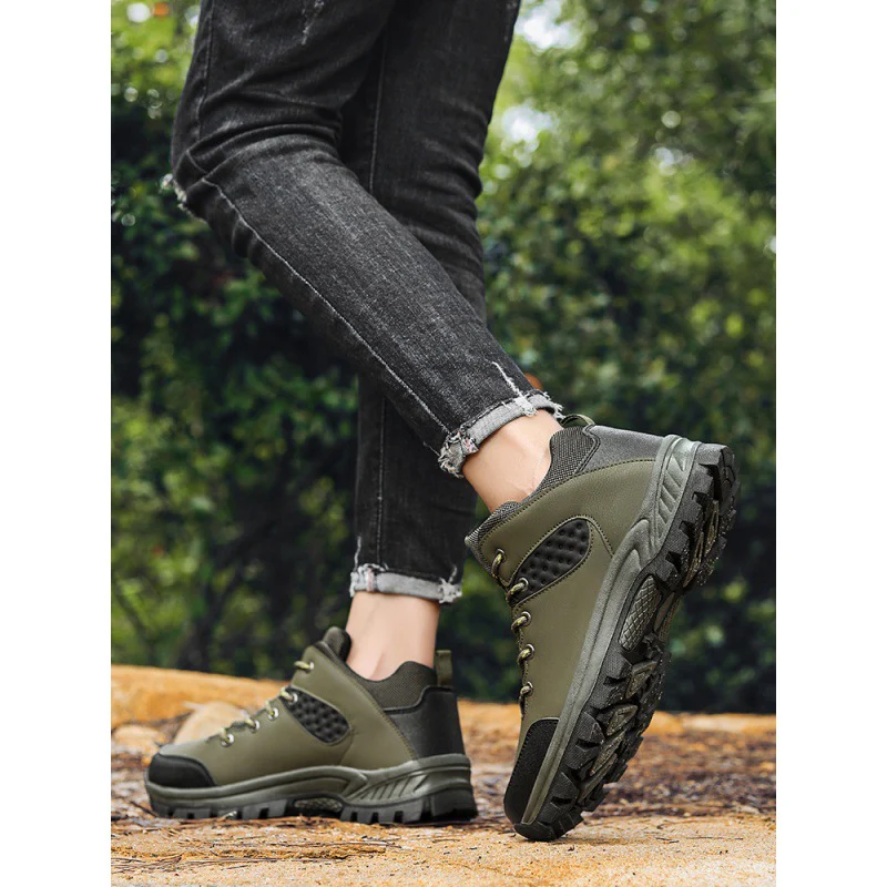 Damen Hochwertige Outdoor-Wanderschuhe mit strapazierfähigem Obermaterial und rutschfester Sohle Heidi Mode - Image 3