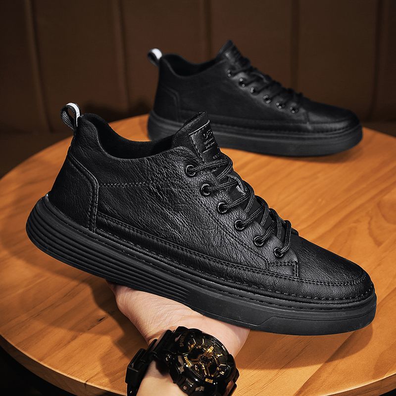 Damen Hochwertige Sneaker mit robustem Leder und rutschfester Sohle Heidi Mode - Image 2