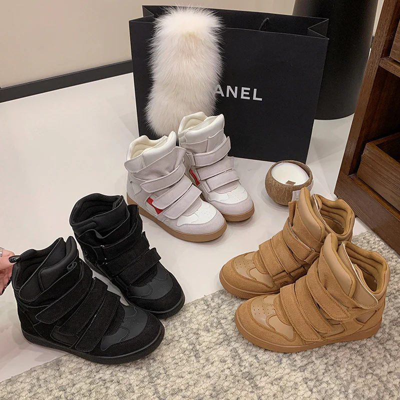Damen Hochwertige Sneaker mit verstellbarem Klettverschluss und dämpfender Innensohle Heidi Mode - Image 2