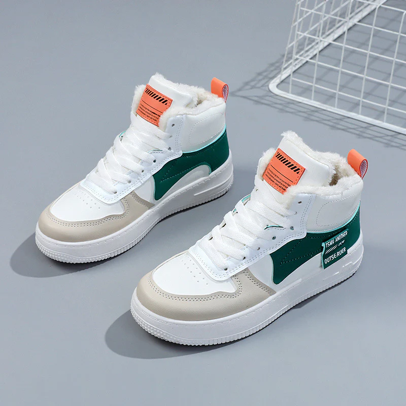 Damen Hochwertige Sneaker mit Warmfutter Heidi Mode - Image 2