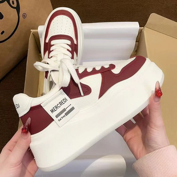 Damen Hochwertige Sneakers Heidi Mode