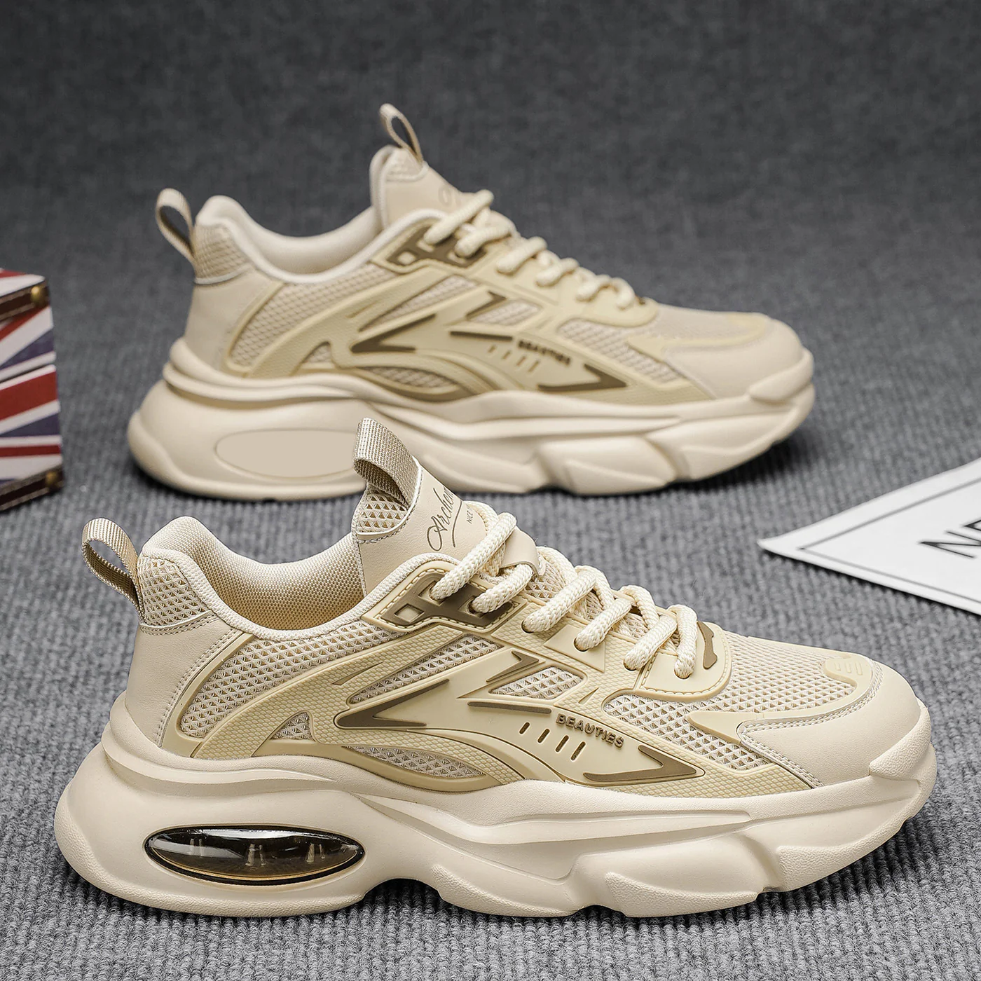 Damen Hochwertige Sport Sneakers mit innovativer Dämpfungstechnologie Heidi Mode