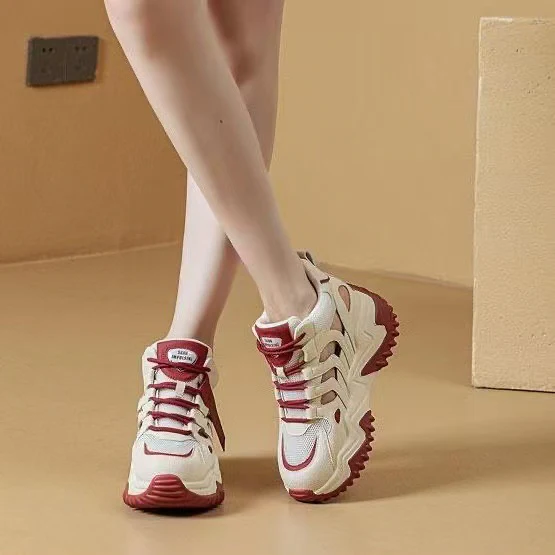 Damen Hochwertige Sportliche Sneaker mit verstärkter Sohle und atmungsaktivem Mesh Heidi Mode - Image 4