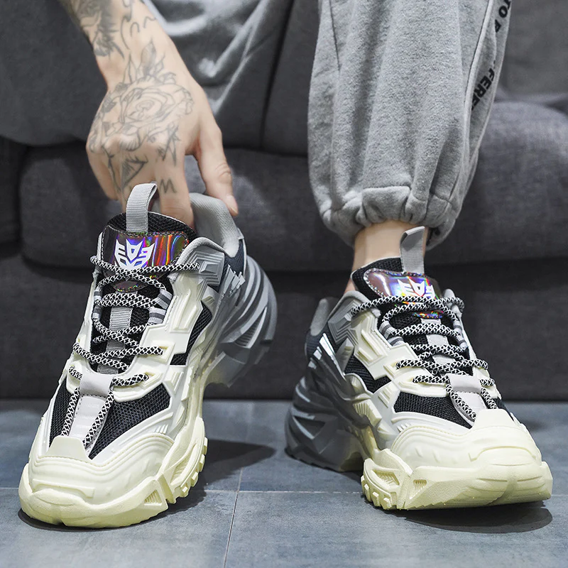 Damen Hochwertige Streetwear Sneakers mit stylischem Design und robustem Profilboden Heidi Mode - Image 4