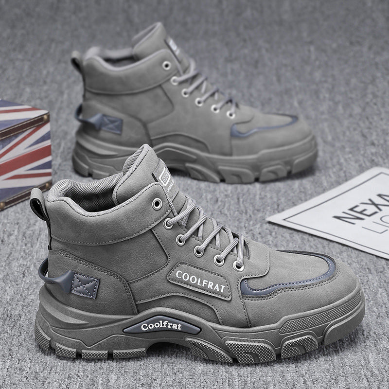 Damen Hochwertige überknöchelige Sneakers mit rutschfester Sohle und atmungsaktivem Obermaterial Heidi Mode - Image 3