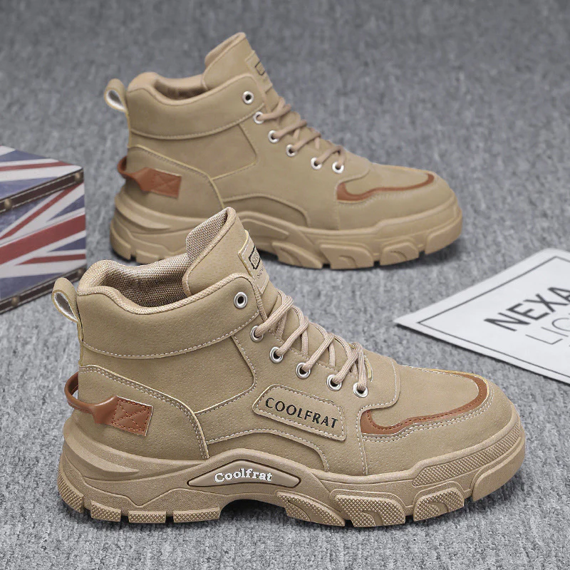 Damen Hochwertige überknöchelige Sneakers mit rutschfester Sohle und atmungsaktivem Obermaterial Heidi Mode - Image 7