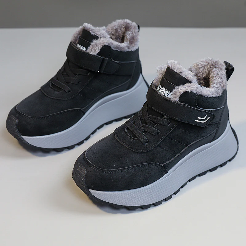 Damen Hochwertige Winterstiefel mit flauschigem Innenfutter und rutschfester Sohle Heidi Mode - Image 2