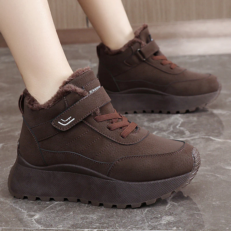 Damen Hochwertige Winterstiefel mit flauschigem Innenfutter und rutschfester Sohle Heidi Mode - Image 4