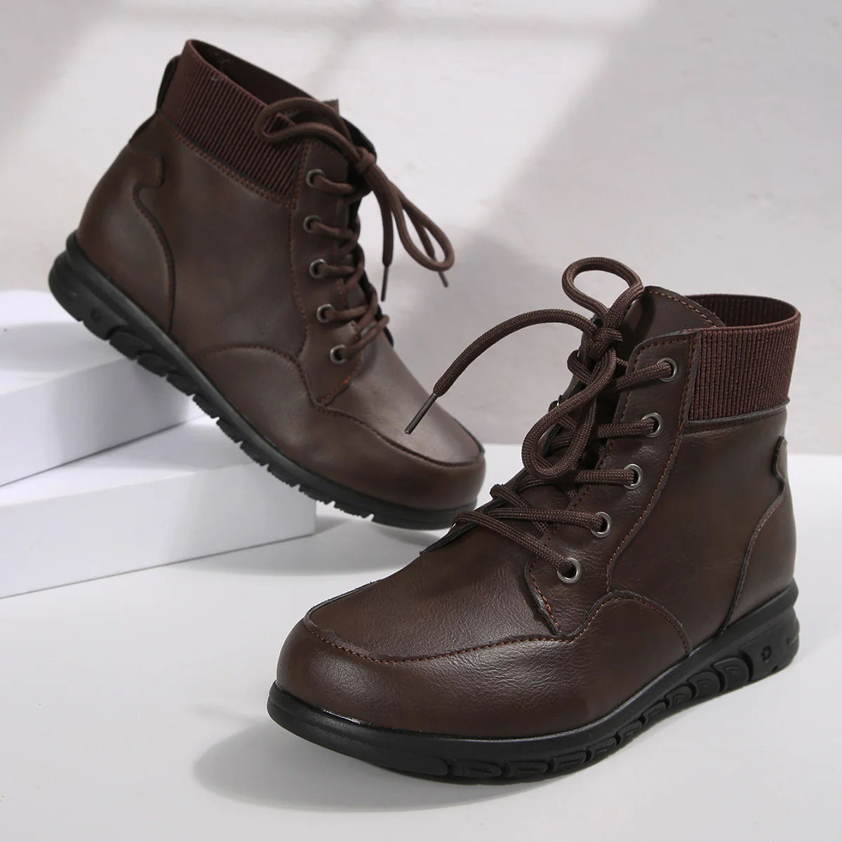 Damen Hochwertige Winterstiefel mit warmem Fleece-Futter und rutschfester Sohle Heidi Mode - Image 6