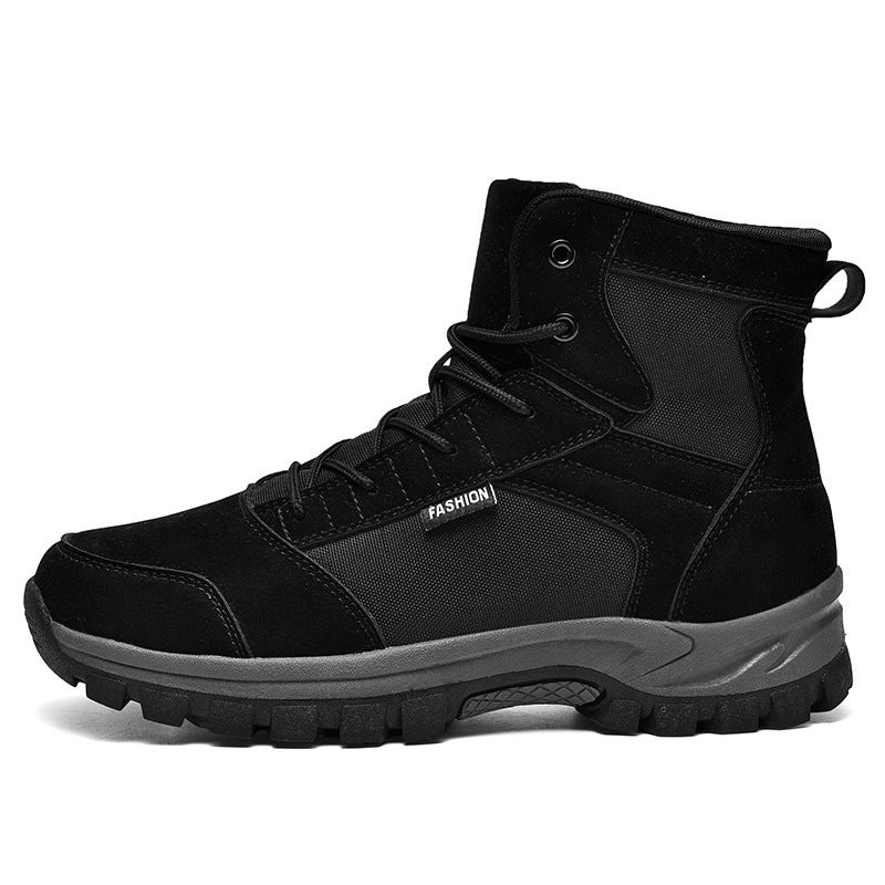 Damen Hohe Outdoor-Wanderstiefel mit rutschfester Sohle und atmungsaktivem Futter Heidi Mode - Image 5