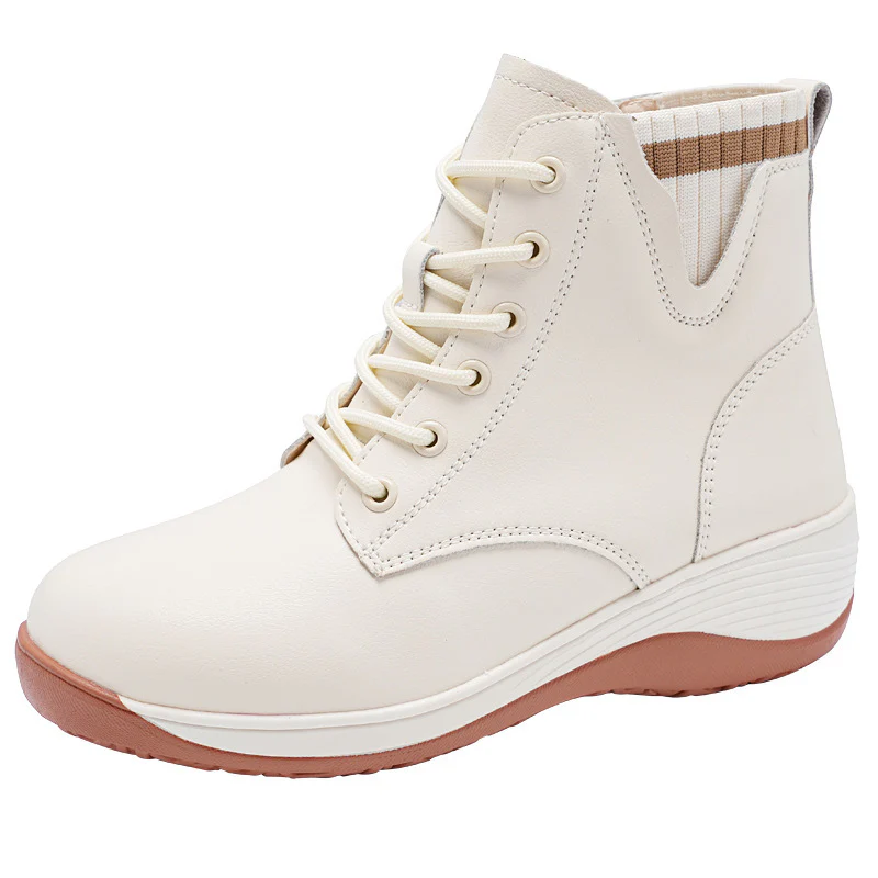 Damen Hohe Schnürstiefel mit flexiblem Tragekomfort und stylischem Design Heidi Mode - Image 6