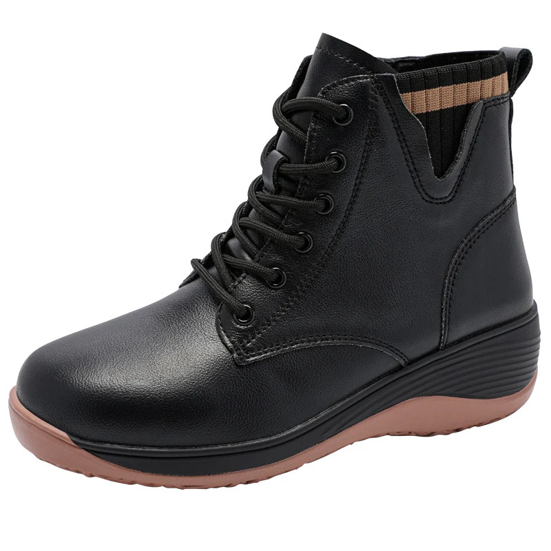 Damen Hohe Schnürstiefel mit flexiblem Tragekomfort und stylischem Design Heidi Mode - Image 7