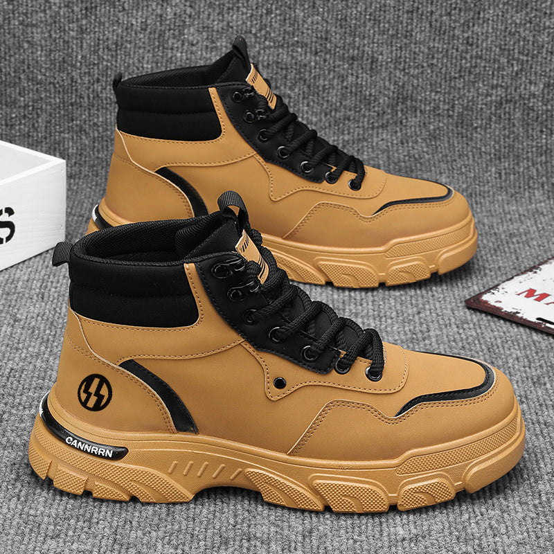 Damen Hohe Sneaker mit rutschfester Sohle und gepolstertem Innenbereich Heidi Mode - Image 8