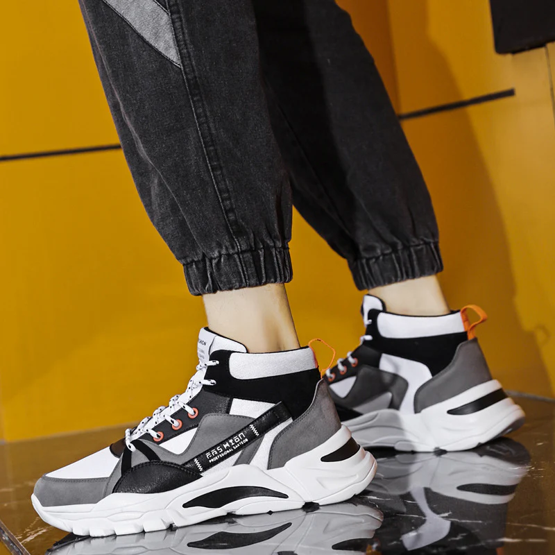 Damen Hohe Sneakers mit innovativem Dämpfungssystem und strapazierfähigem Obermaterial Heidi Mode - Image 3