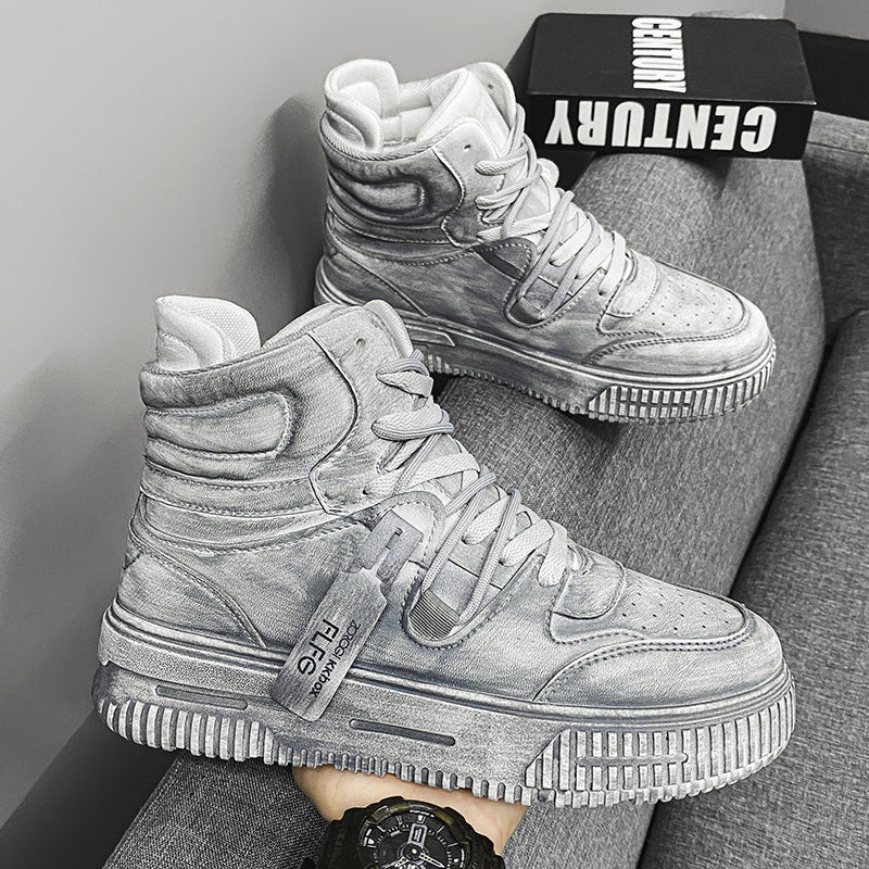 Damen Hohe Sneakers mit modernem Design und rutschfester Sohle Heidi Mode - Image 2