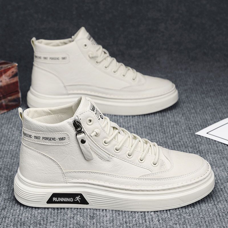Damen Hohe Sneakers mit praktischem Reißverschluss und robustem Design Heidi Mode - Image 3