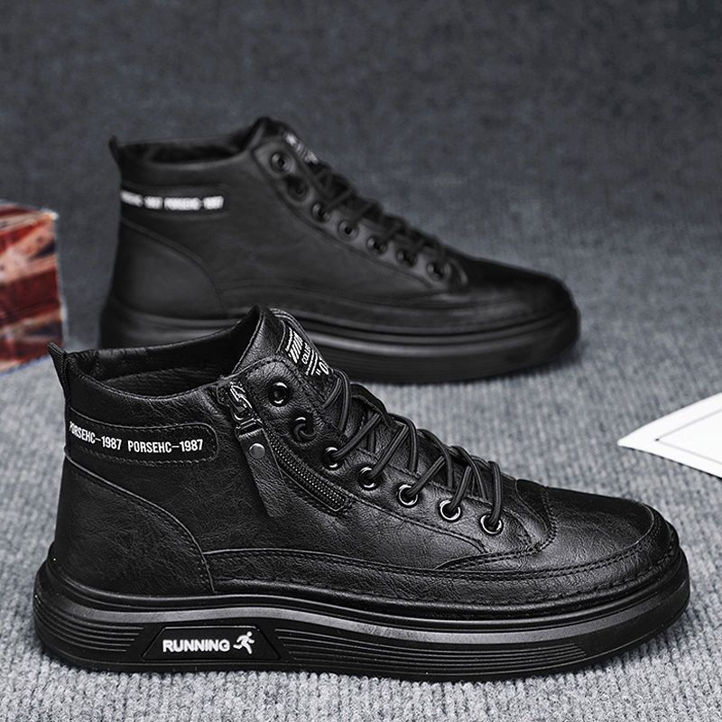 Damen Hohe Sneakers mit praktischem Reißverschluss und robustem Design Heidi Mode - Image 7