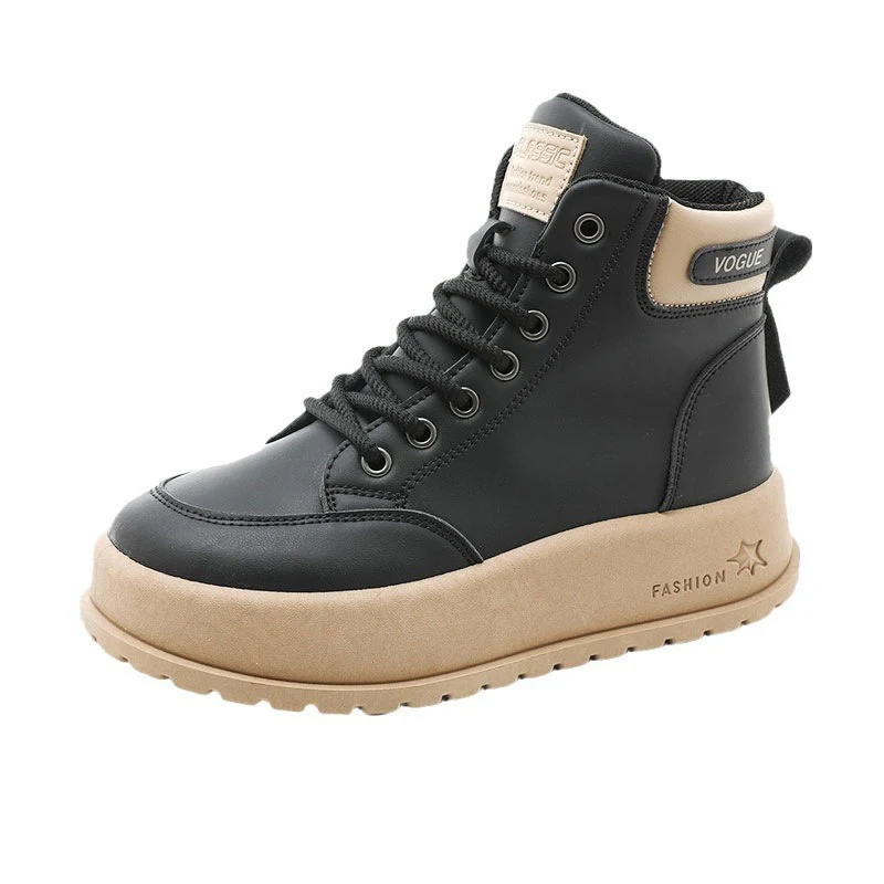 Damen Hohe Sneakers mit robustem Sohlendesign und Polsterung Heidi Mode - Image 5