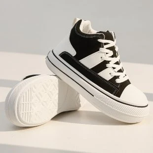 Damen Hohe Sneakers mit trendigen Kontrastelementen Heidi Mode - Image 5