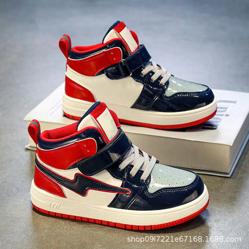 Damen Hohe Sneakers mit verstellbarem Klettverschluss und sportlichem Design Heidi Mode