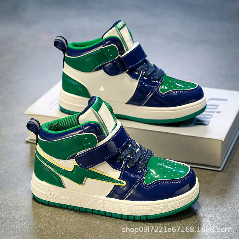 Damen Hohe Sneakers mit verstellbarem Klettverschluss und sportlichem Design Heidi Mode - Image 3
