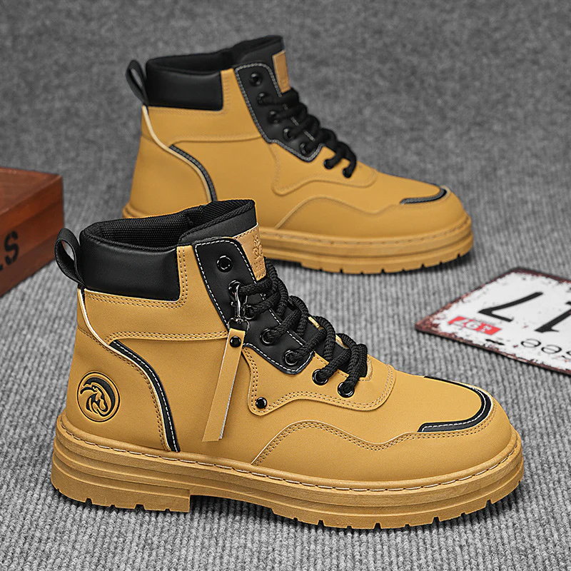 Damen Hohe Stiefel mit rutschfester Sohle und robustem Obermaterial Heidi Mode - Image 6