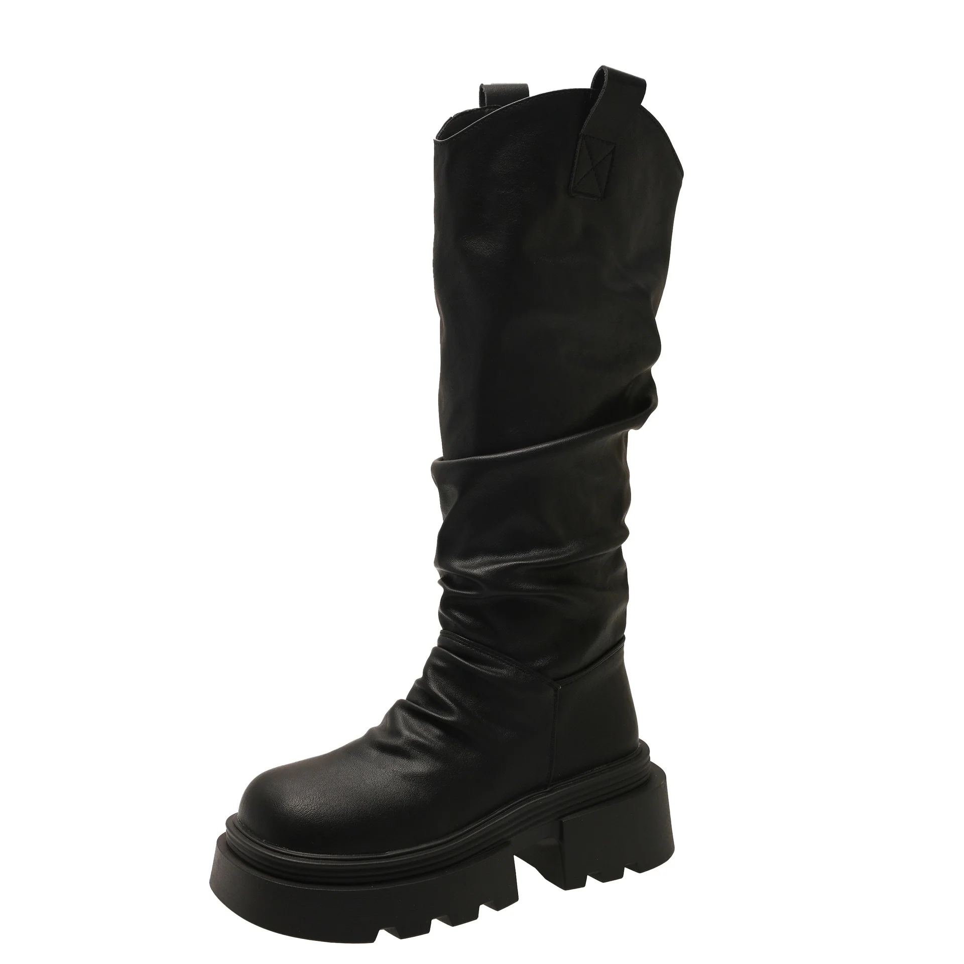 Damen Hohe Stiefel mit weichem Obermaterial und robuster Sohle Heidi Mode - Image 7