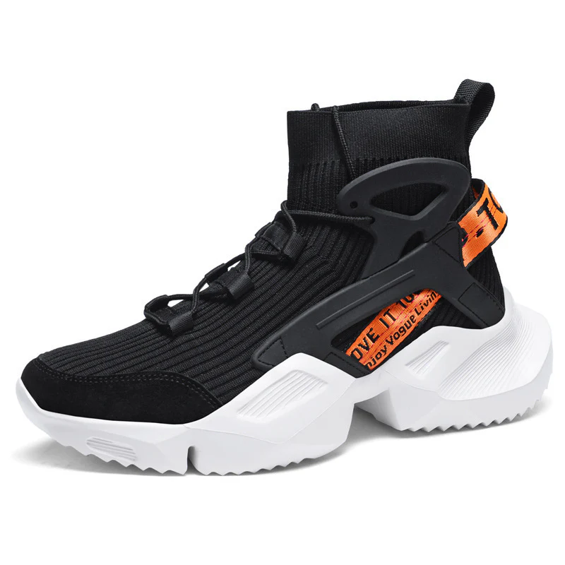 Damen Hohe Strick-Sneaker mit stabilisierenden Sohlen von Heidi Mode - Image 7