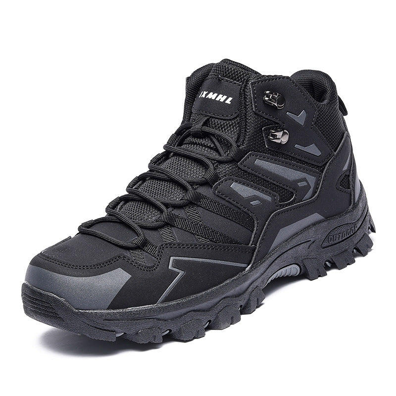 Damen Hohe Wanderstiefel mit innovativem Schnellschnürsystem und rutschfester Sohle Heidi Mode - Image 9