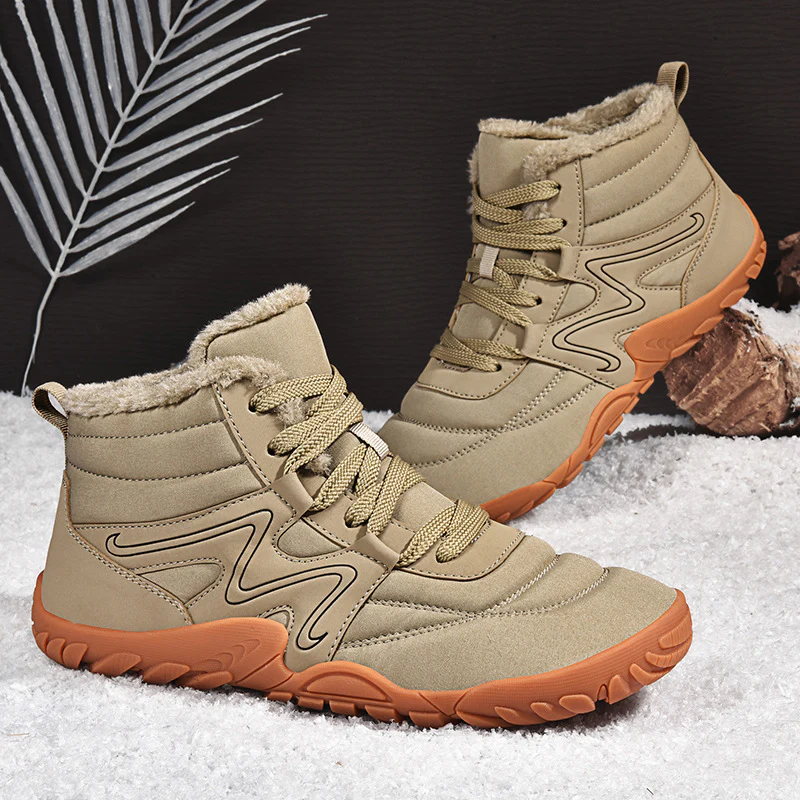Damen Hohe Wintersneaker mit isolierender Innenausstattung und rutschfester Sohle Heidi Mode - Image 2