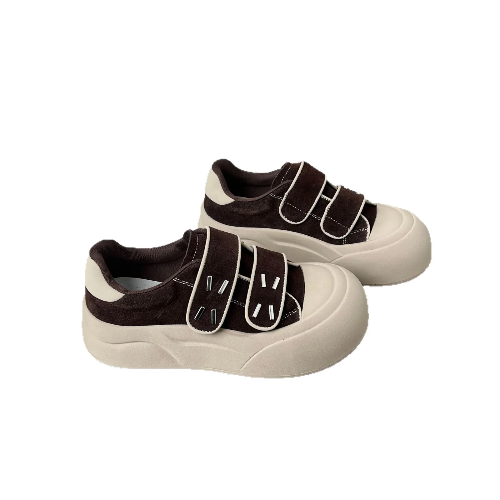 Damen Innovative Chunky Sneakers mit praktischen Klettverschlüssen Heidi Mode - Image 5