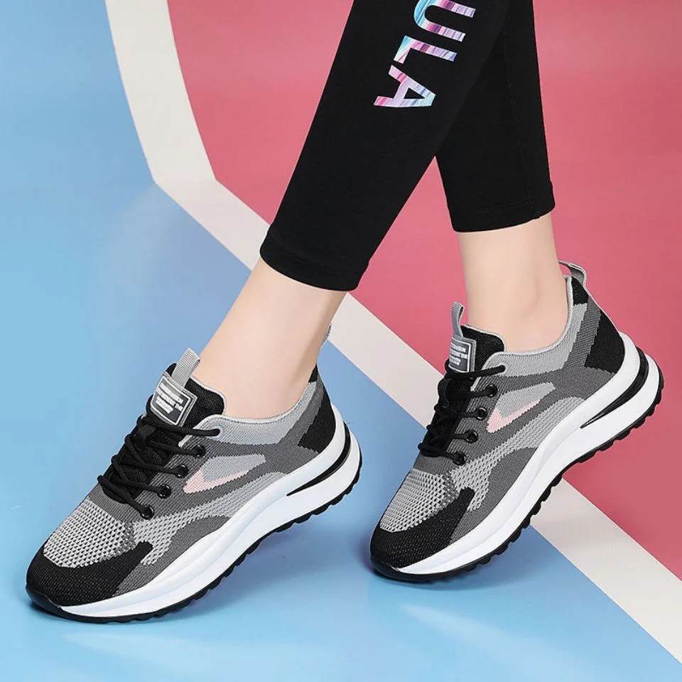 Damen Innovative Freizeit Sneakers mit hochelastischem Obermaterial und rutschfester Sohle Heidi Mode - Image 2