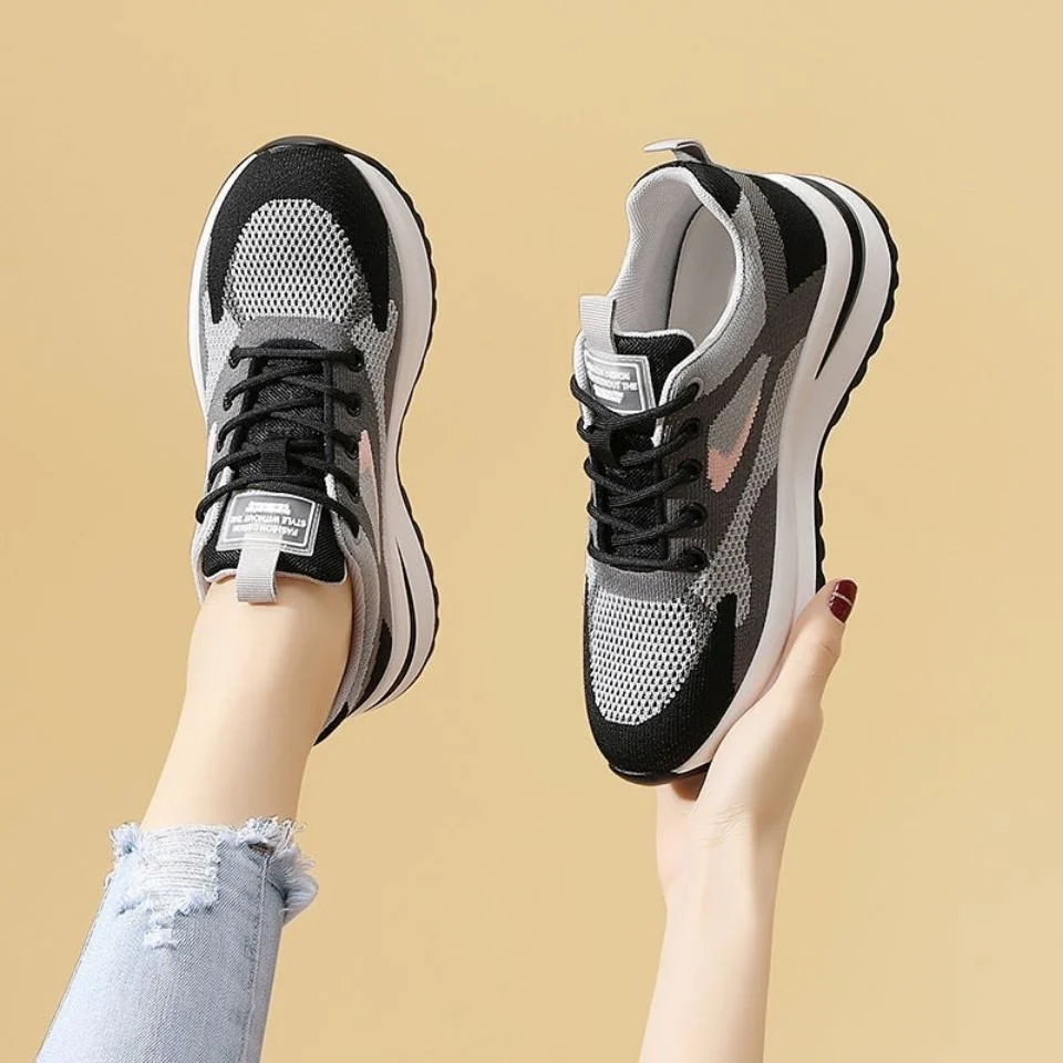 Damen Innovative Freizeit Sneakers mit hochelastischem Obermaterial und rutschfester Sohle Heidi Mode - Image 4