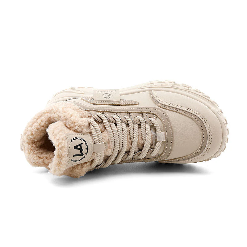 Damen isolierende High-Top Sneakers mit weichem Innenfutter und rutschfester Sohle Heidi Mode - Image 2