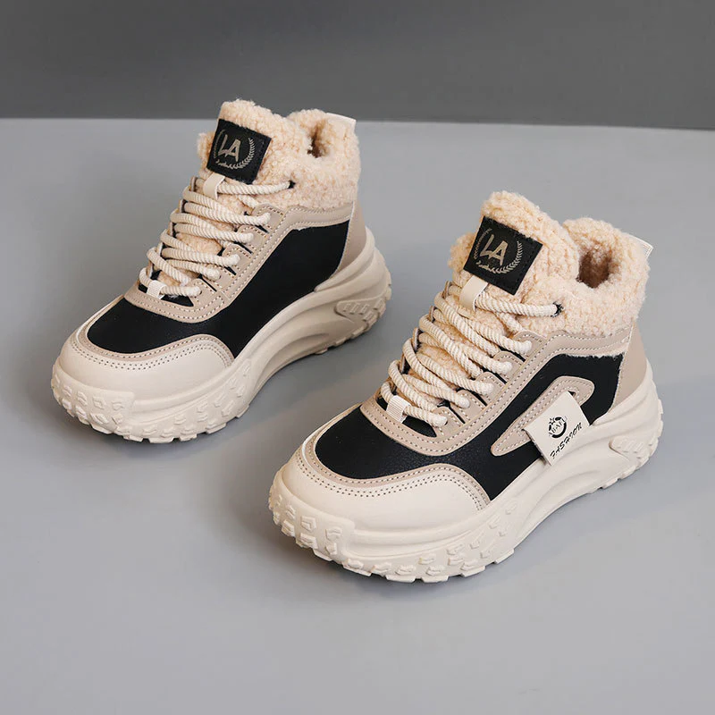 Damen isolierende High-Top Sneakers mit weichem Innenfutter und rutschfester Sohle Heidi Mode - Image 7
