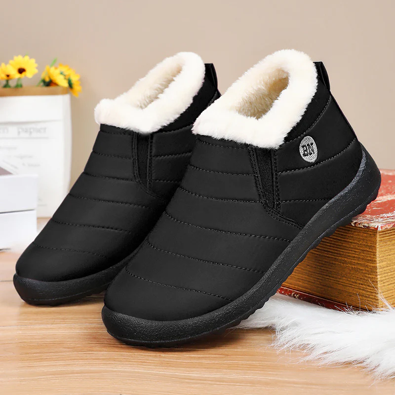 Damen Isolierende Winterstiefel mit weichem Innenfutter und rutschfester Sohle Heidi Mode - Image 3