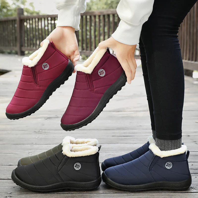 Damen Isolierende Winterstiefel mit weichem Innenfutter und rutschfester Sohle Heidi Mode - Image 4