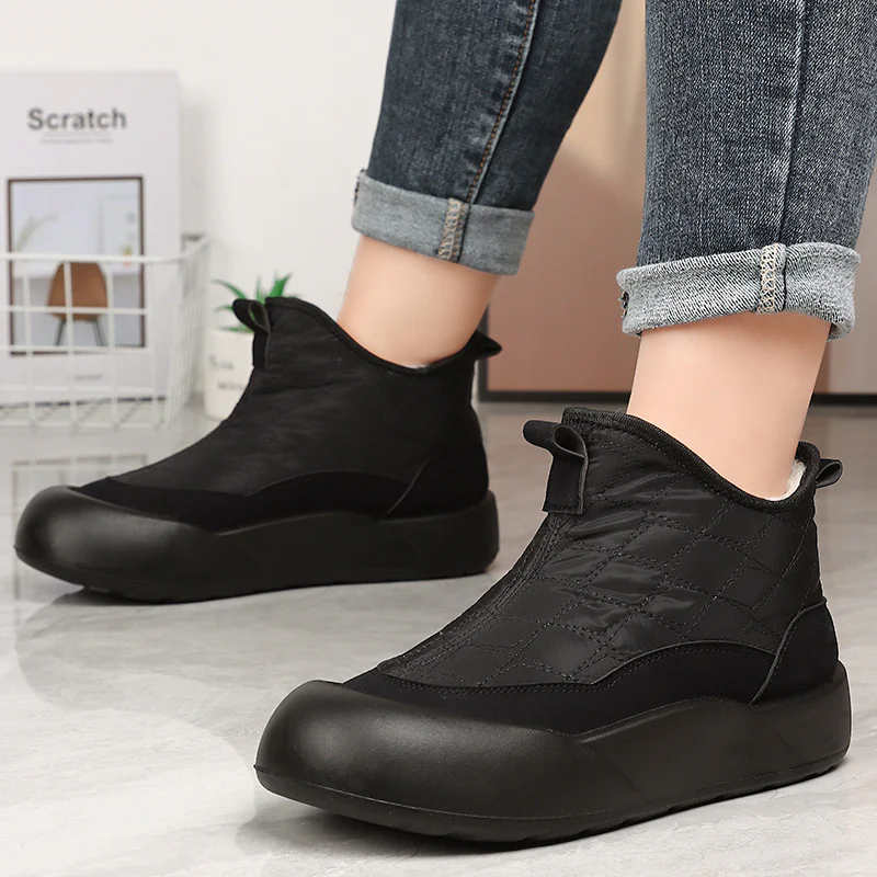 Damen isolierte Winterstiefel mit rutschfester Sohle und kuscheligem Innenfutter Heidi Mode - Image 2