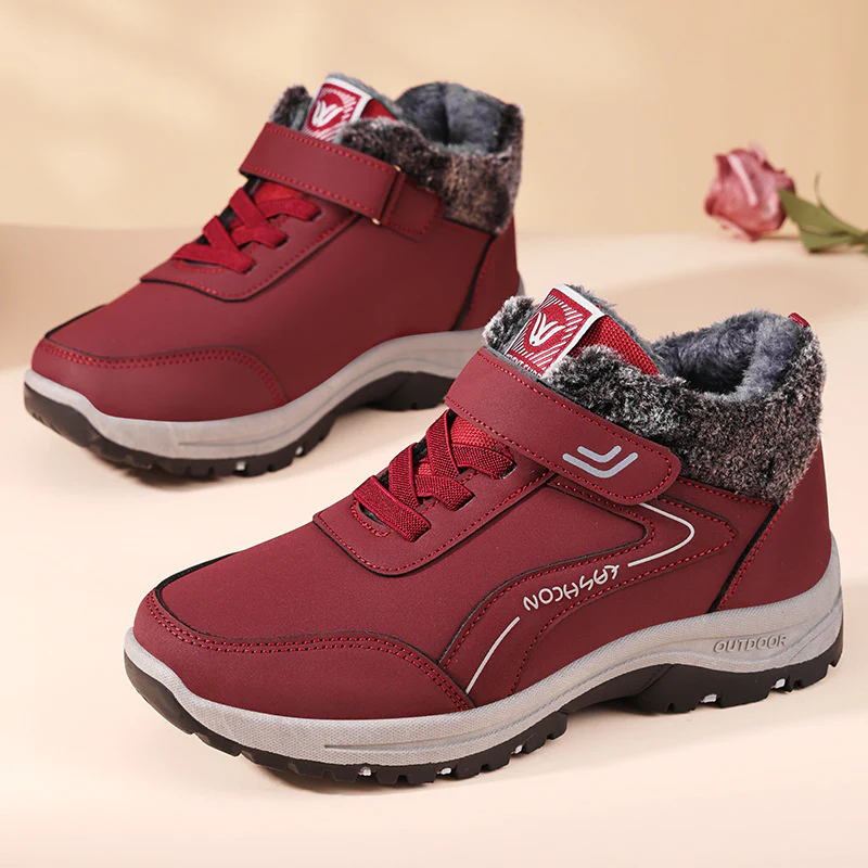 Damen Isolierte Winterstiefel mit rutschfester Sohle und kuscheligem Innenfutter Heidi Mode - Image 2