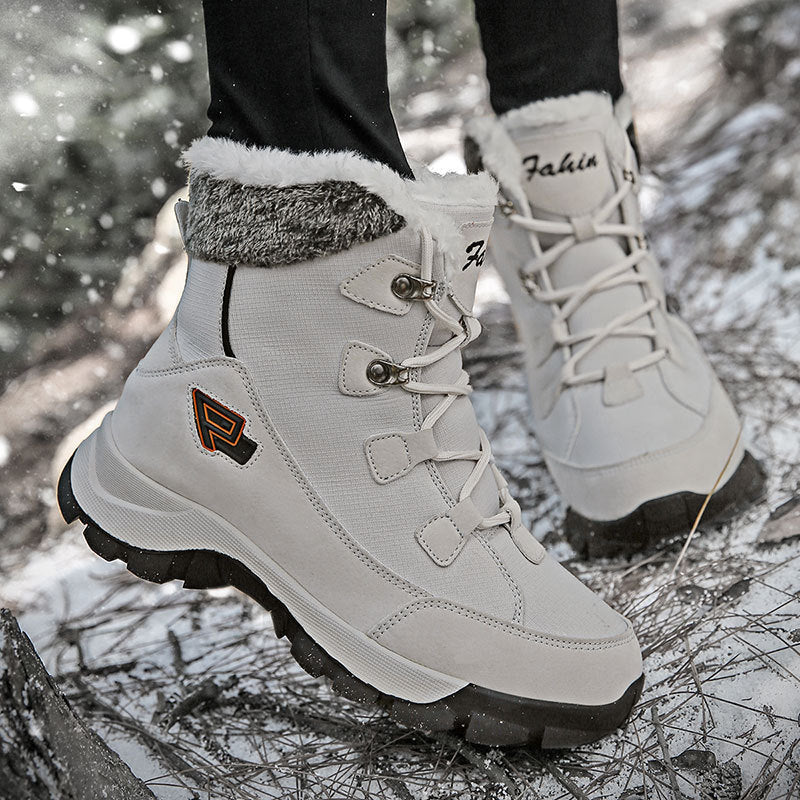 Damen Isolierte Winterstiefel mit rutschfester Sohle und weichem Innenfutter Heidi Mode - Image 3